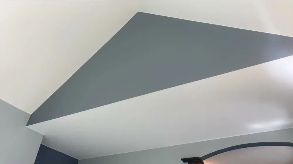 peinture grise plafond